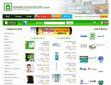 Tablet Screenshot of farmacistiassociati.com